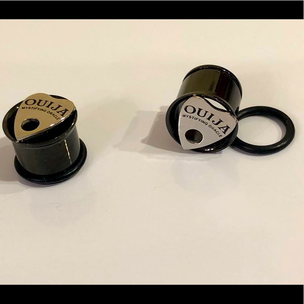 QUIJA Board 1/2 inch Stainless Steel Plugs, NWOT